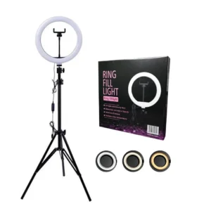 Ring Light com Tripé 26cm LED Touch