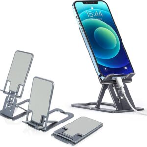 Suporte Dobrável para Celular em Alumínio