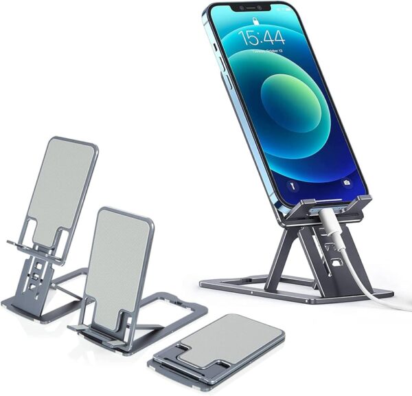 Suporte Dobrável para Celular em Alumínio